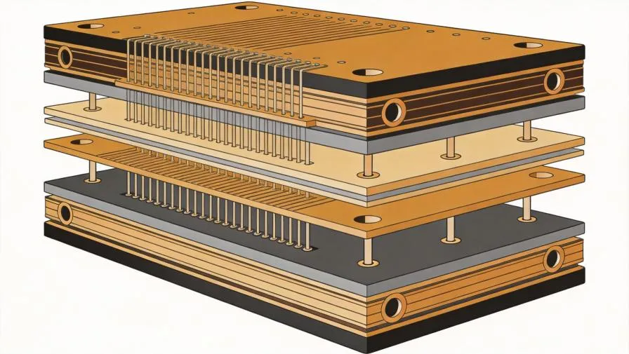 hf-pcb-stackup-cross-section hf-pcb-stackup-cross-section
