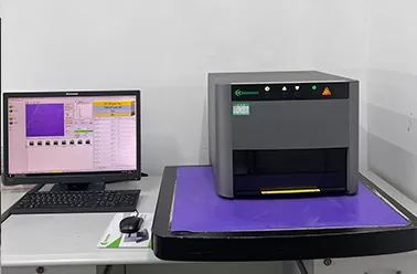 X-RAY tester for aluminium clad pcb